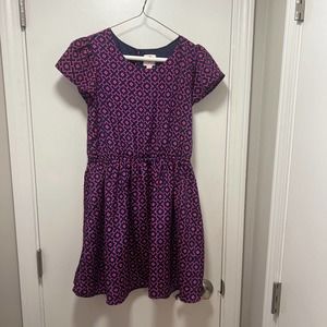 * Girls Blue/Pink Total Girl Dress